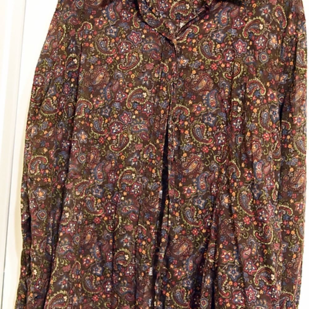 Goldwater Creek summer weight cotton shirt